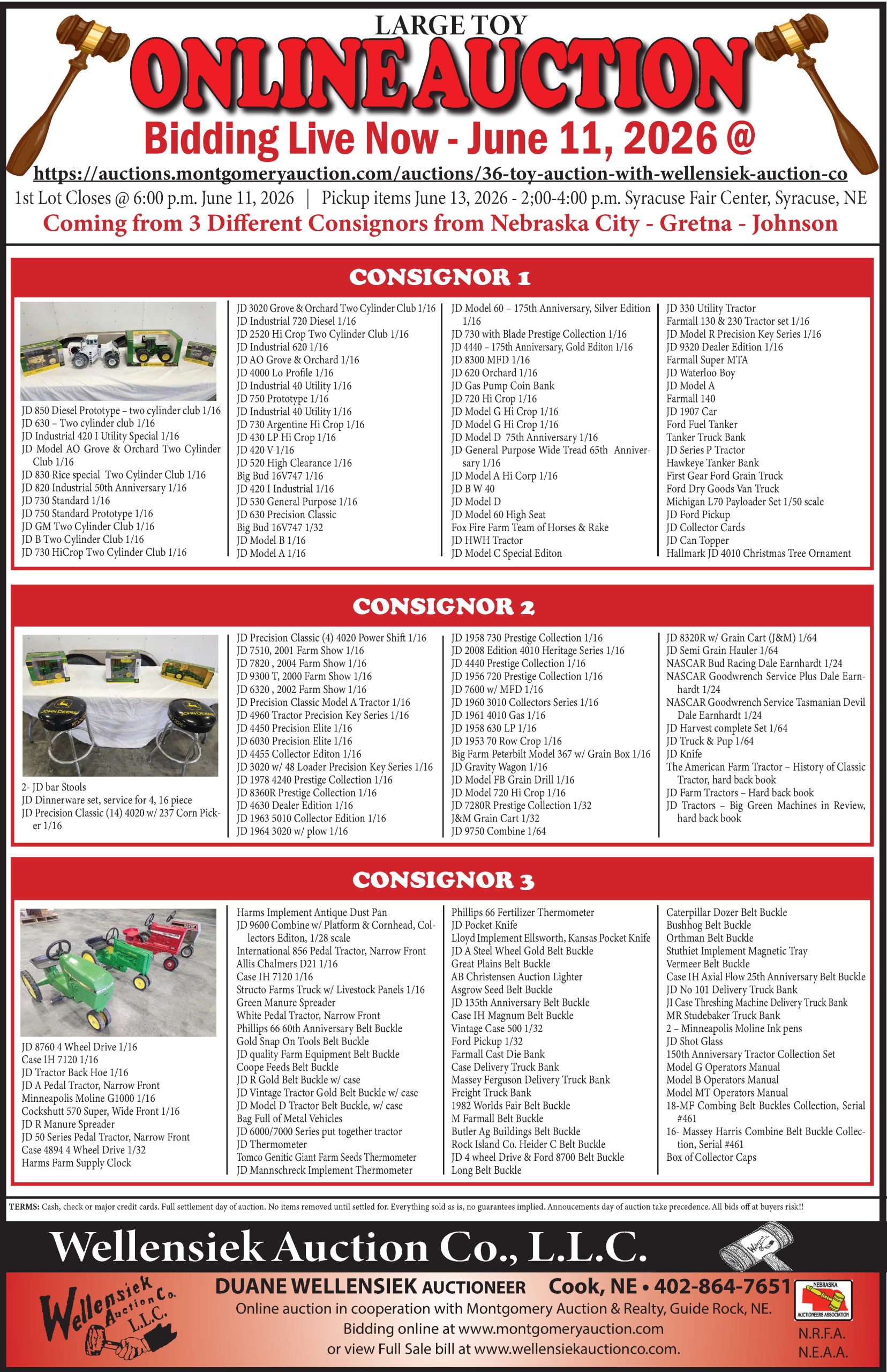 Wellensiek Toy Auction